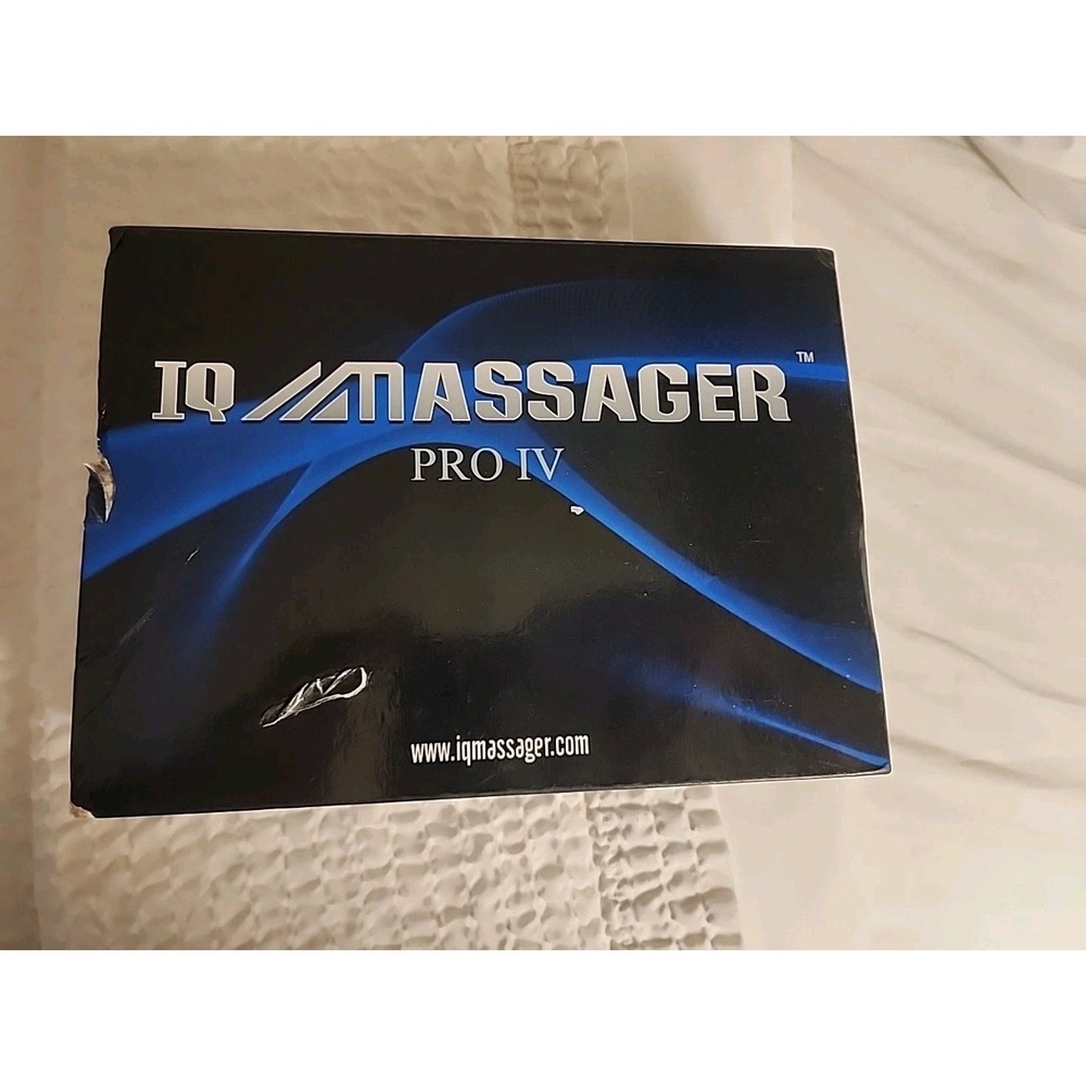 IQ Technologies PRO IVs Combo Massager TENS/EMS Pain Relief‎ Silver. Missing USB